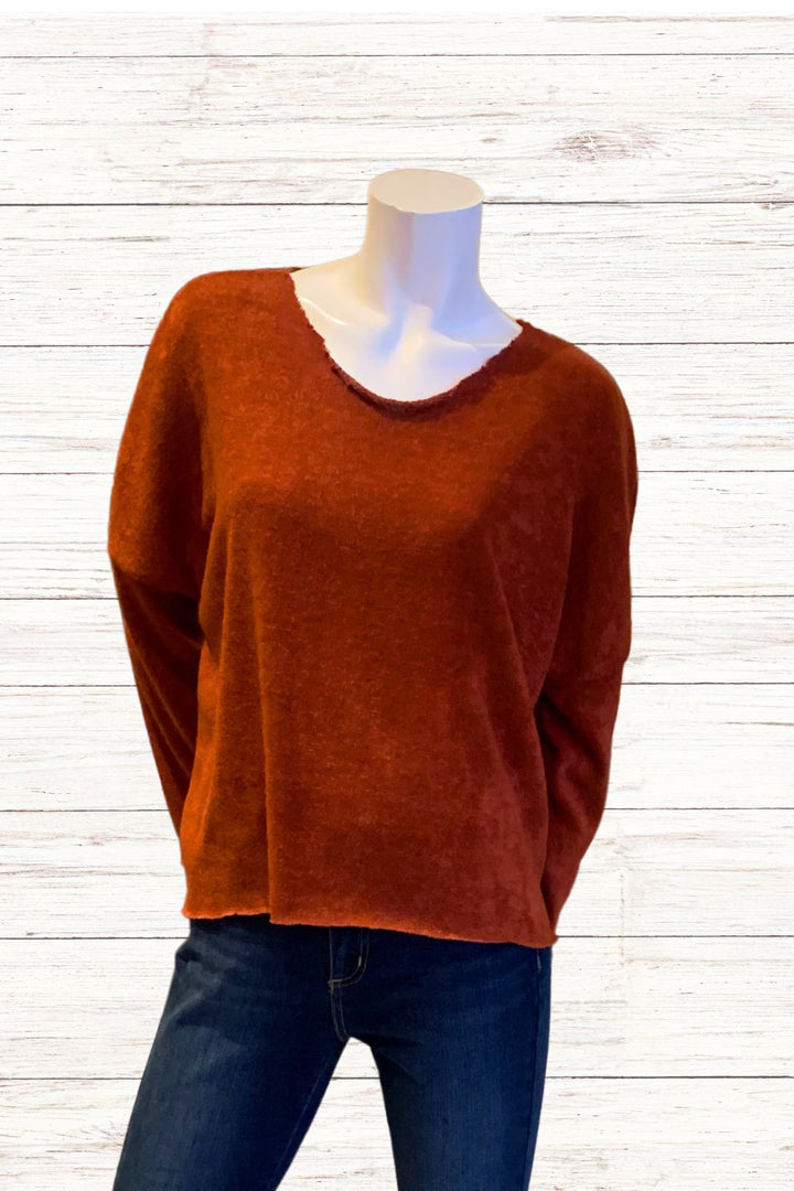 Chandail ample à coupe carrée Selena