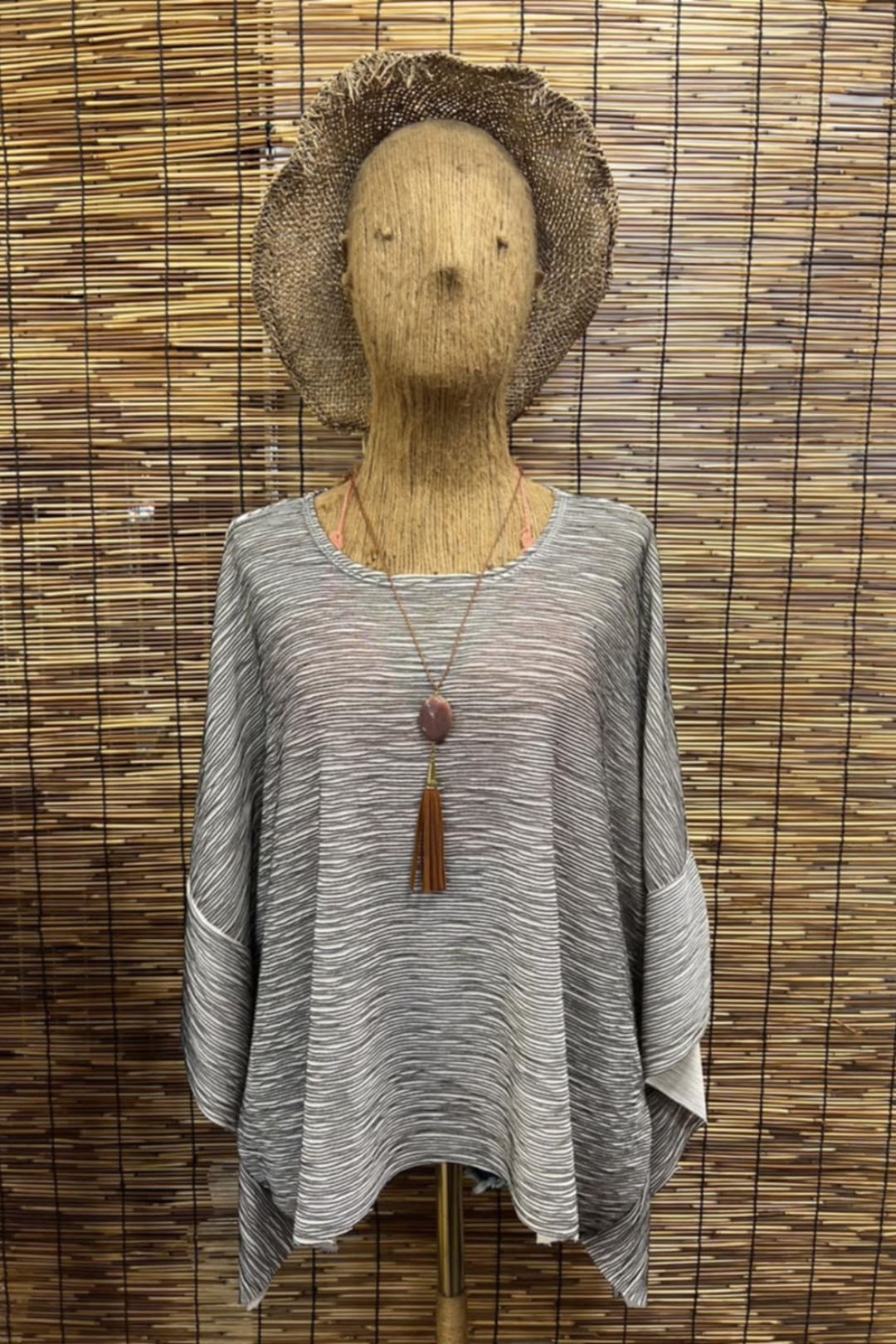 T-shirt ample — Poncho T-shirts Femme by Wayama | Roxy Lama