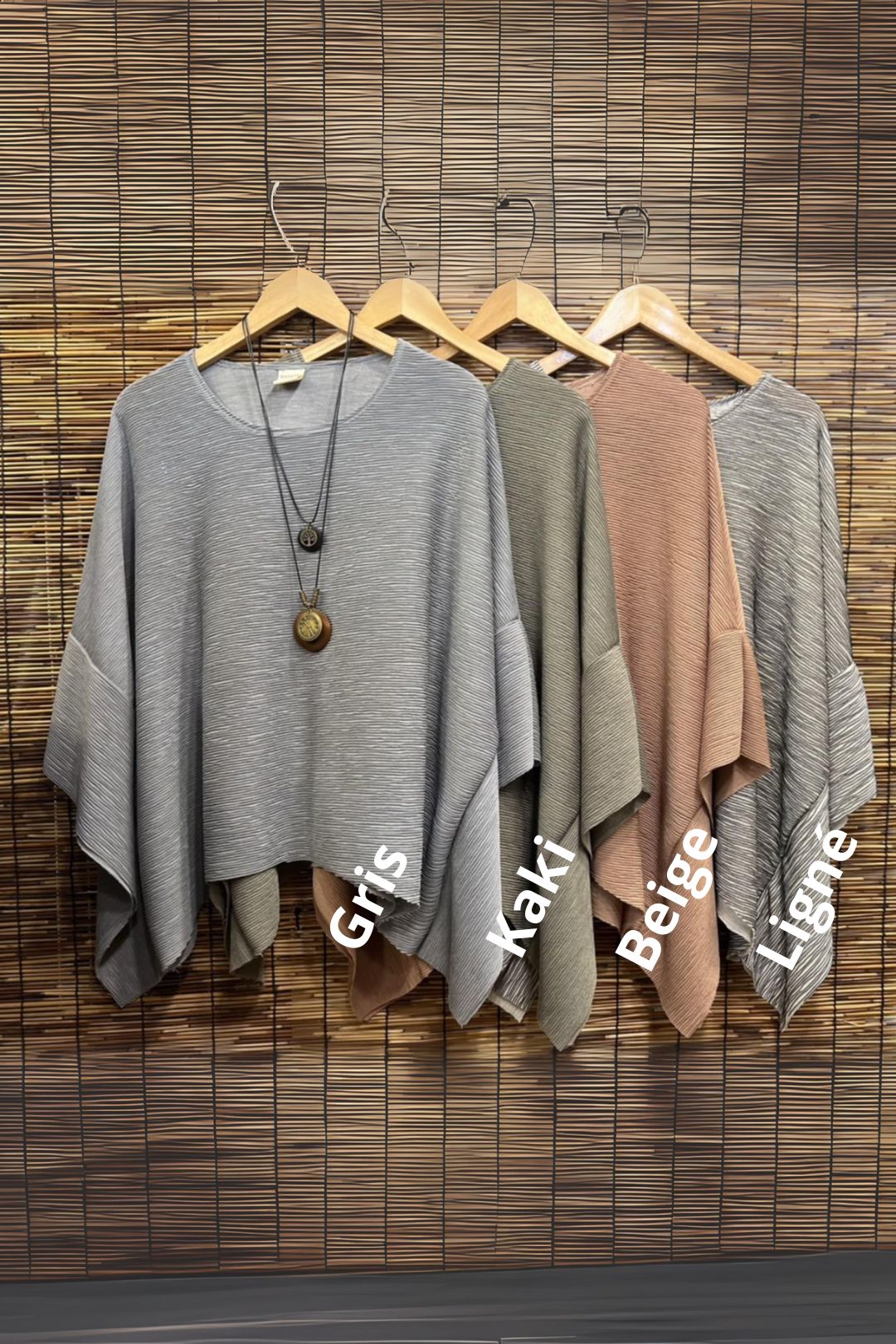 T-shirt ample — Poncho T-shirts Femme by Wayama | Roxy Lama