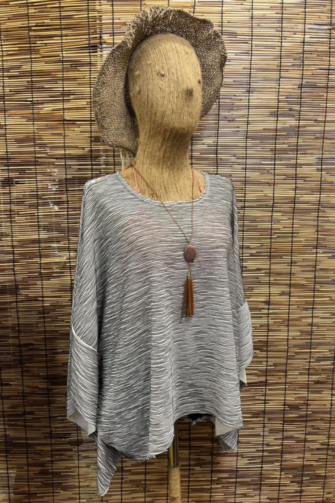 T-shirt ample — Poncho T-shirts Femme by Wayama | Roxy Lama