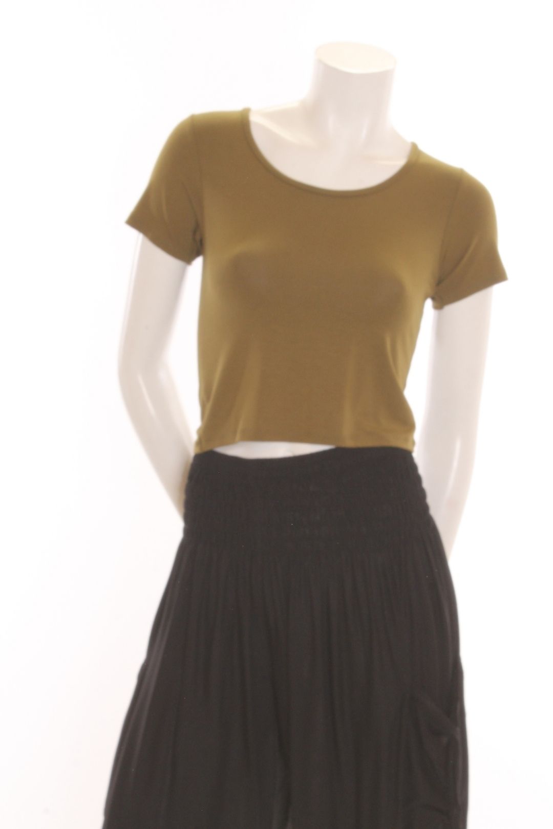 T-shirt court col rond Army T-shirts Femme by Eternal | Roxy Lama