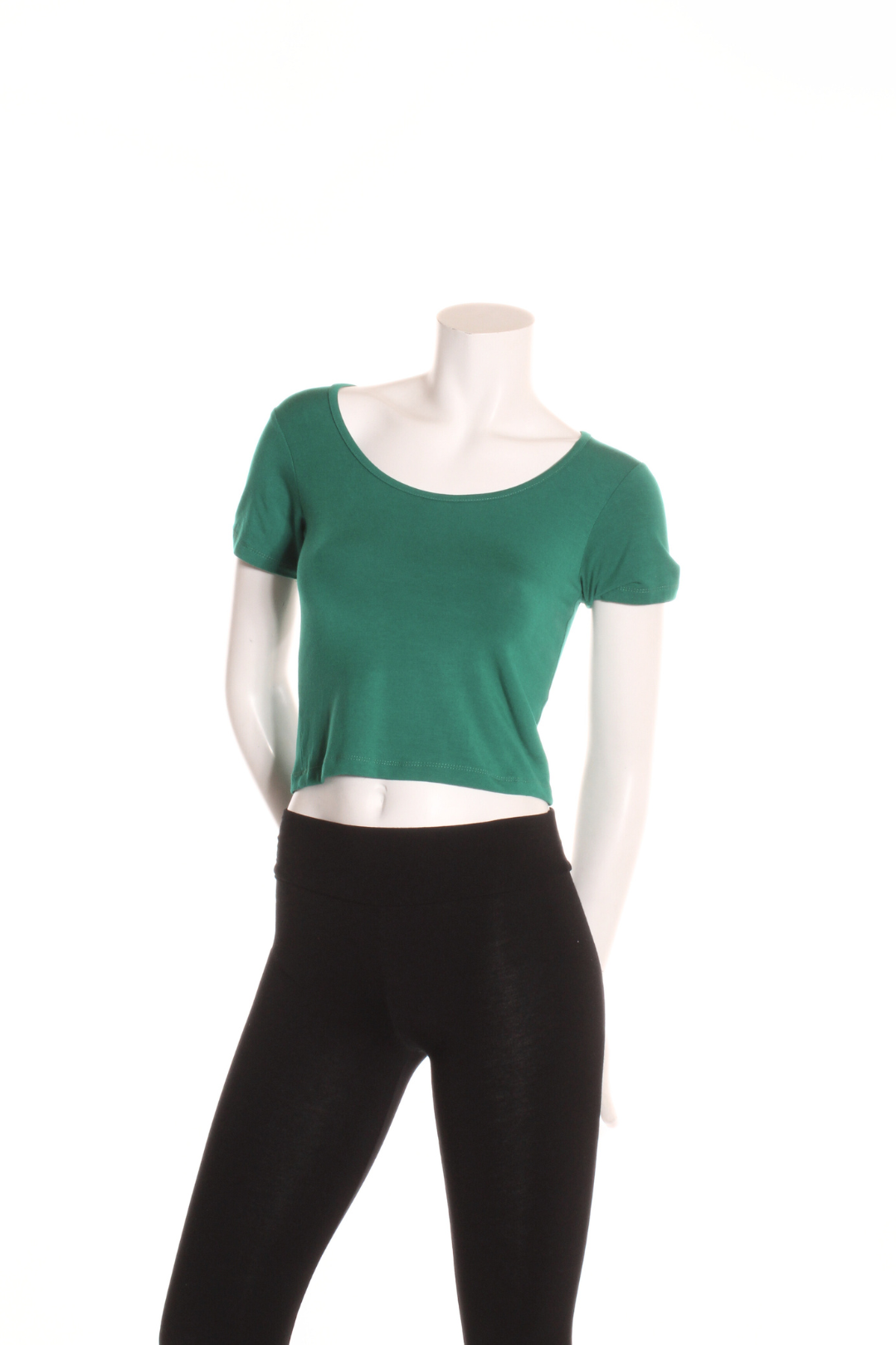 T-shirt court col rond Emeraude Camisole by Eternal | Roxy Lama