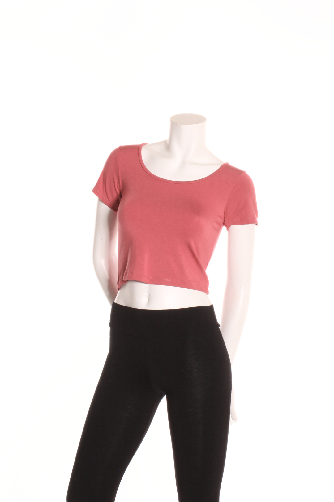 T-shirt court col rond Rose Camisole by Eternal | Roxy Lama