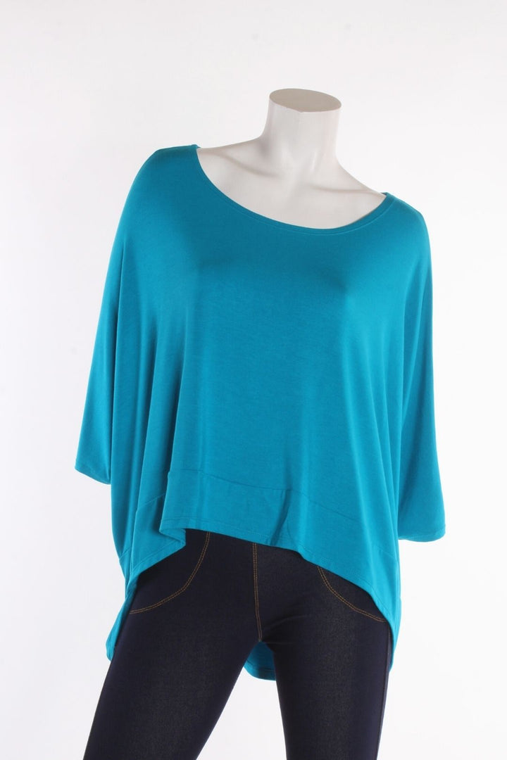 T-shirt large — Astrid Turquoise T-shirt by Riches | Roxy Lama