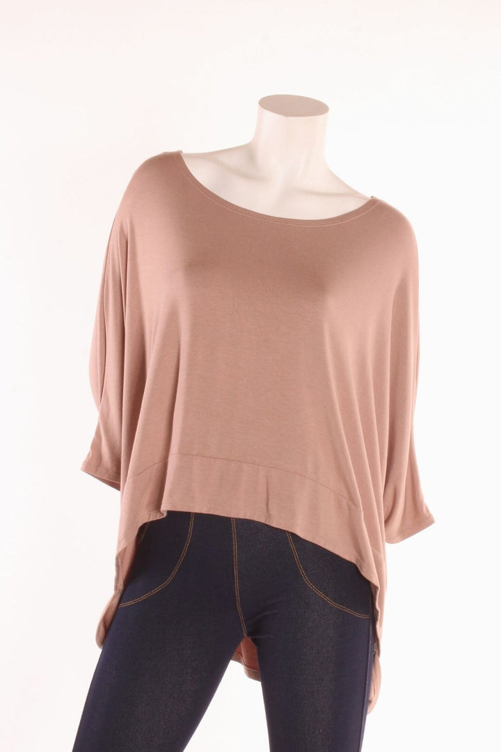 T-shirt large — Astrid Beige T-shirt by Riches | Roxy Lama