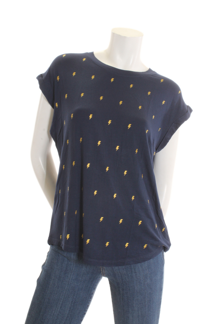 T-shirt Lily — Éclairs Denim T-shirts Femme by Lily Cottony | Roxy Lama