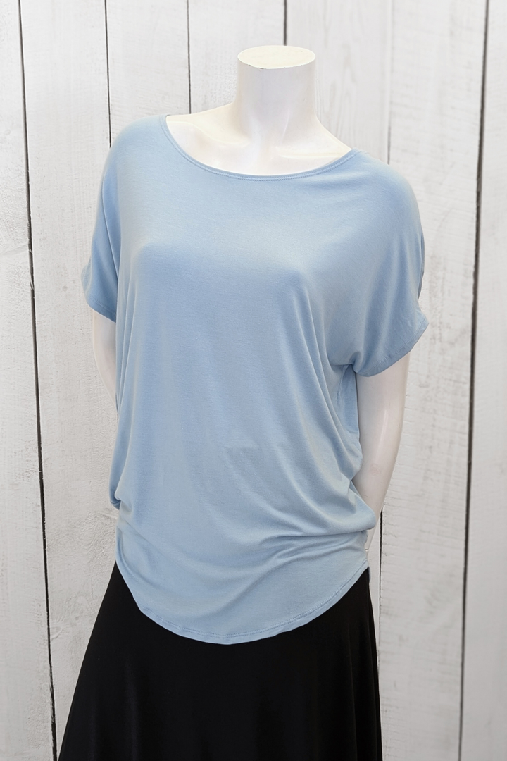 T-shirt Véro Bleu ciel T-shirts Femme by Riches | Roxy Lama