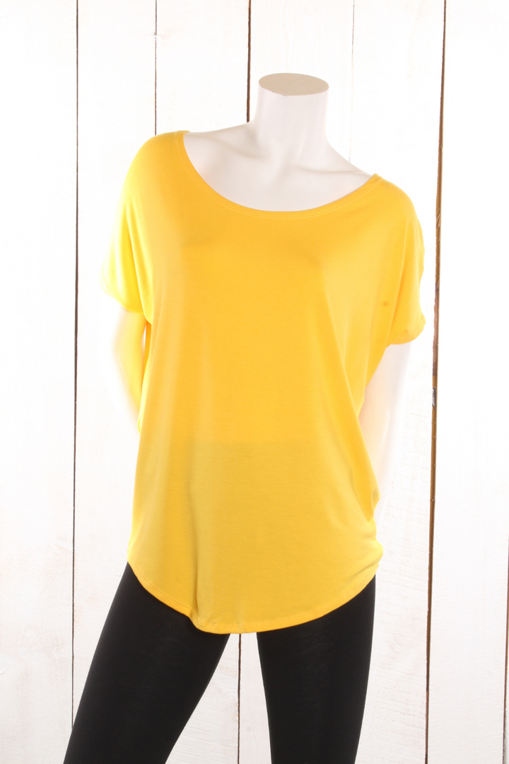 T-shirt Véro Jaune T-shirts Femme by Riches | Roxy Lama
