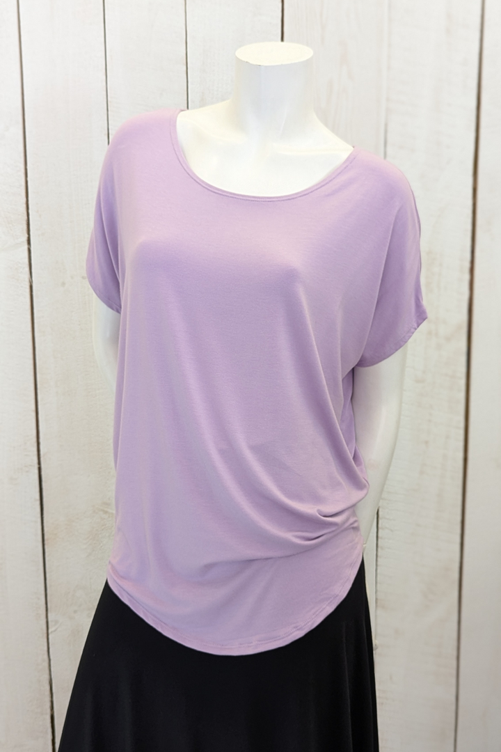 T-shirt Véro Lilas T-shirts Femme by Riches | Roxy Lama
