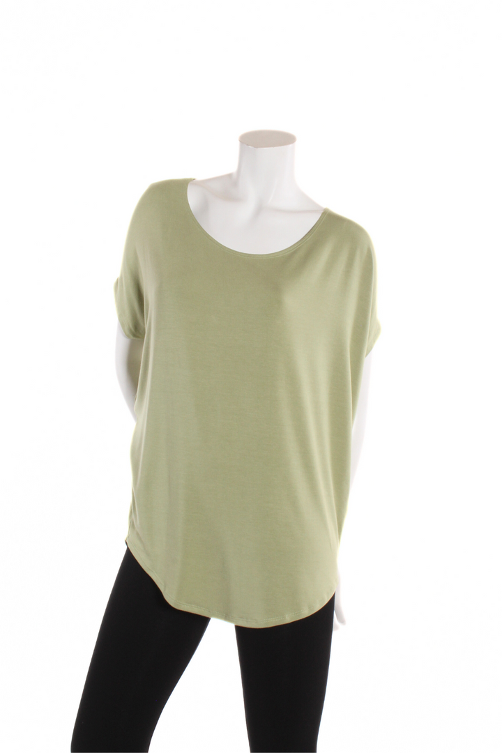 T-shirt Véro Vert mousse T-shirts Femme by Riches | Roxy Lama