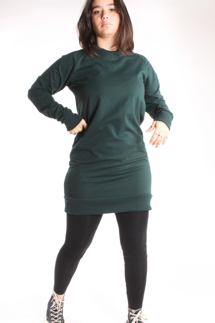 Tunique Longue style sweatshirt Tunique by Riches | Roxy Lama