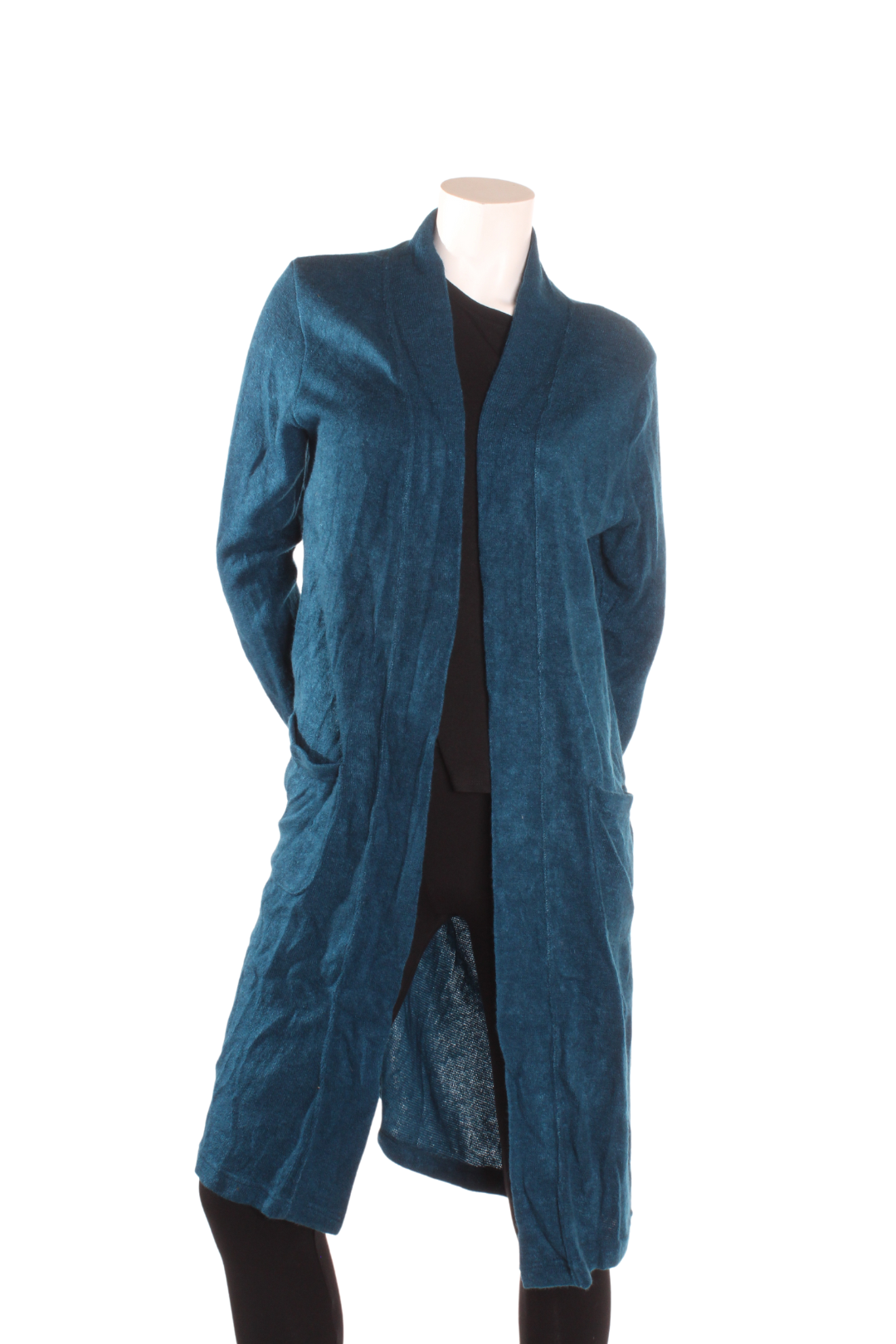 Veste longues 2 poches Sarcelle Veste by Witchery | Roxy Lama