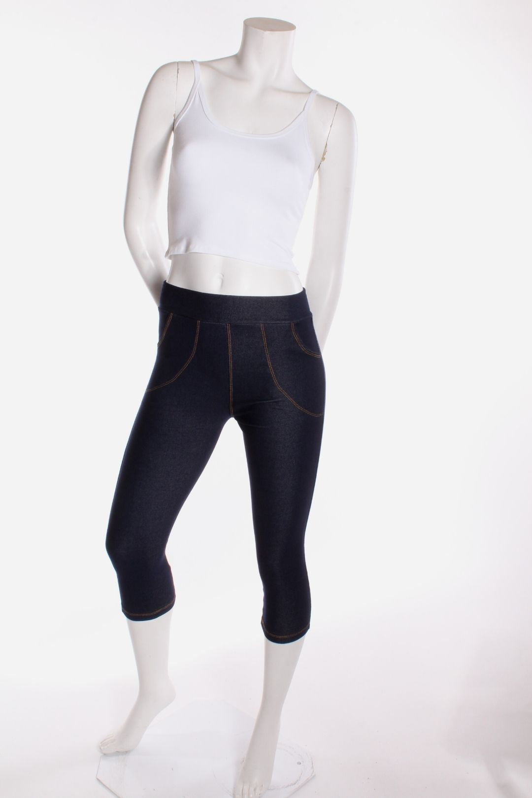 Camisole crop top Alexia Blanc Camisole by Eternal | Roxy Lama