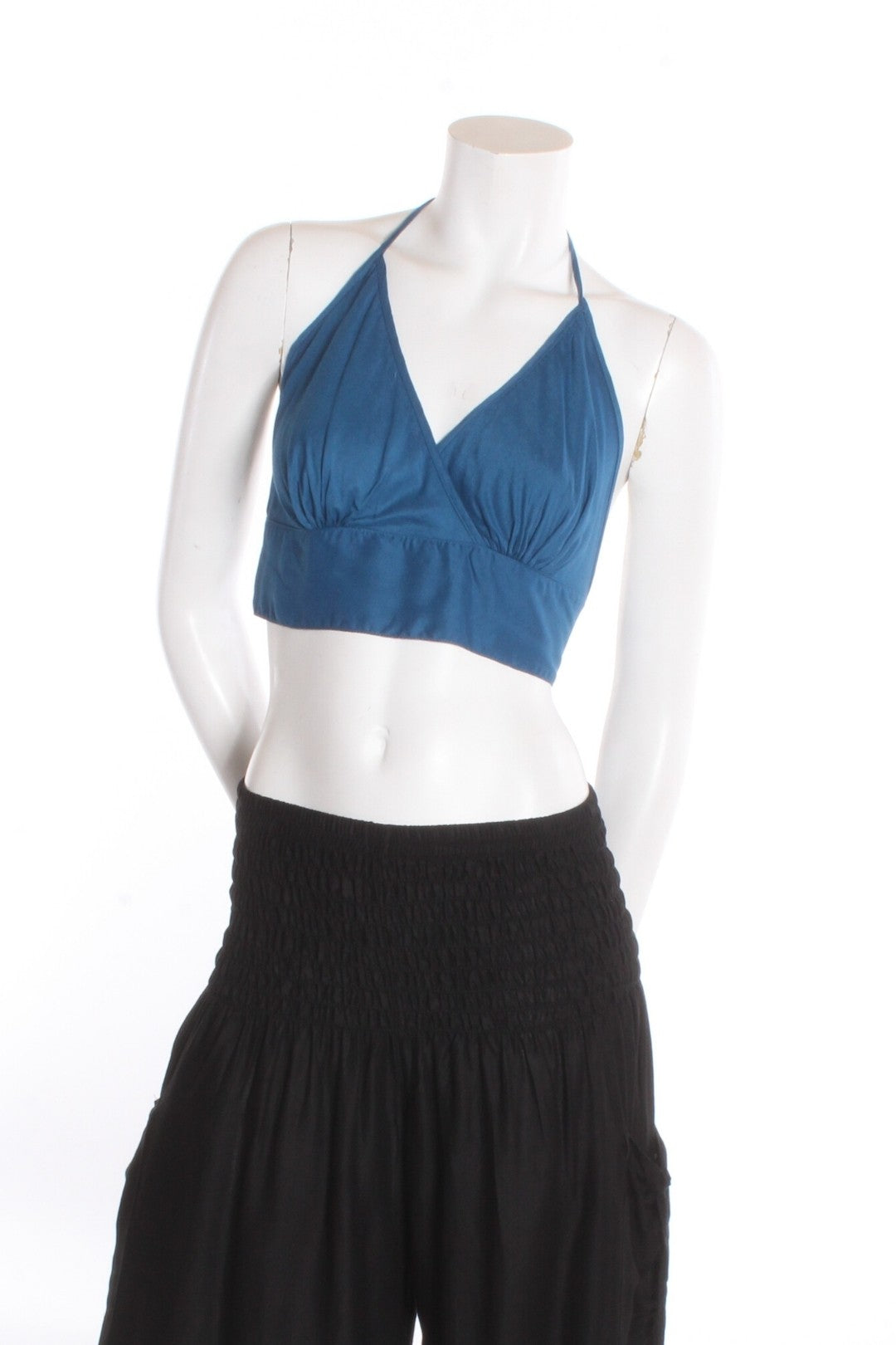 Camisole crop top Iris — Uni Bleu Camisole by Sornsiri | Roxy Lama
