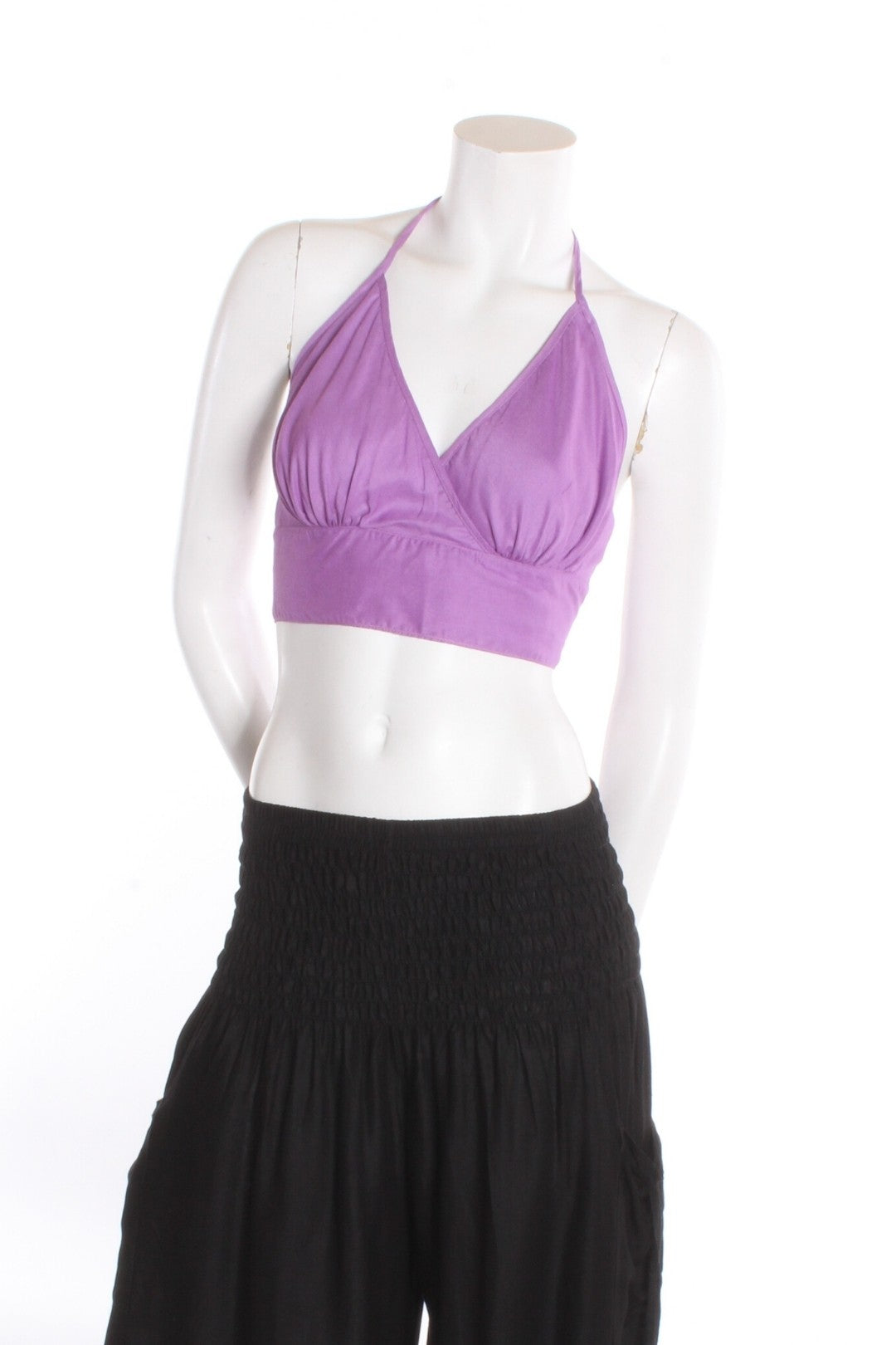 Camisole crop top Iris — Uni Lilas Camisole by Sornsiri | Roxy Lama