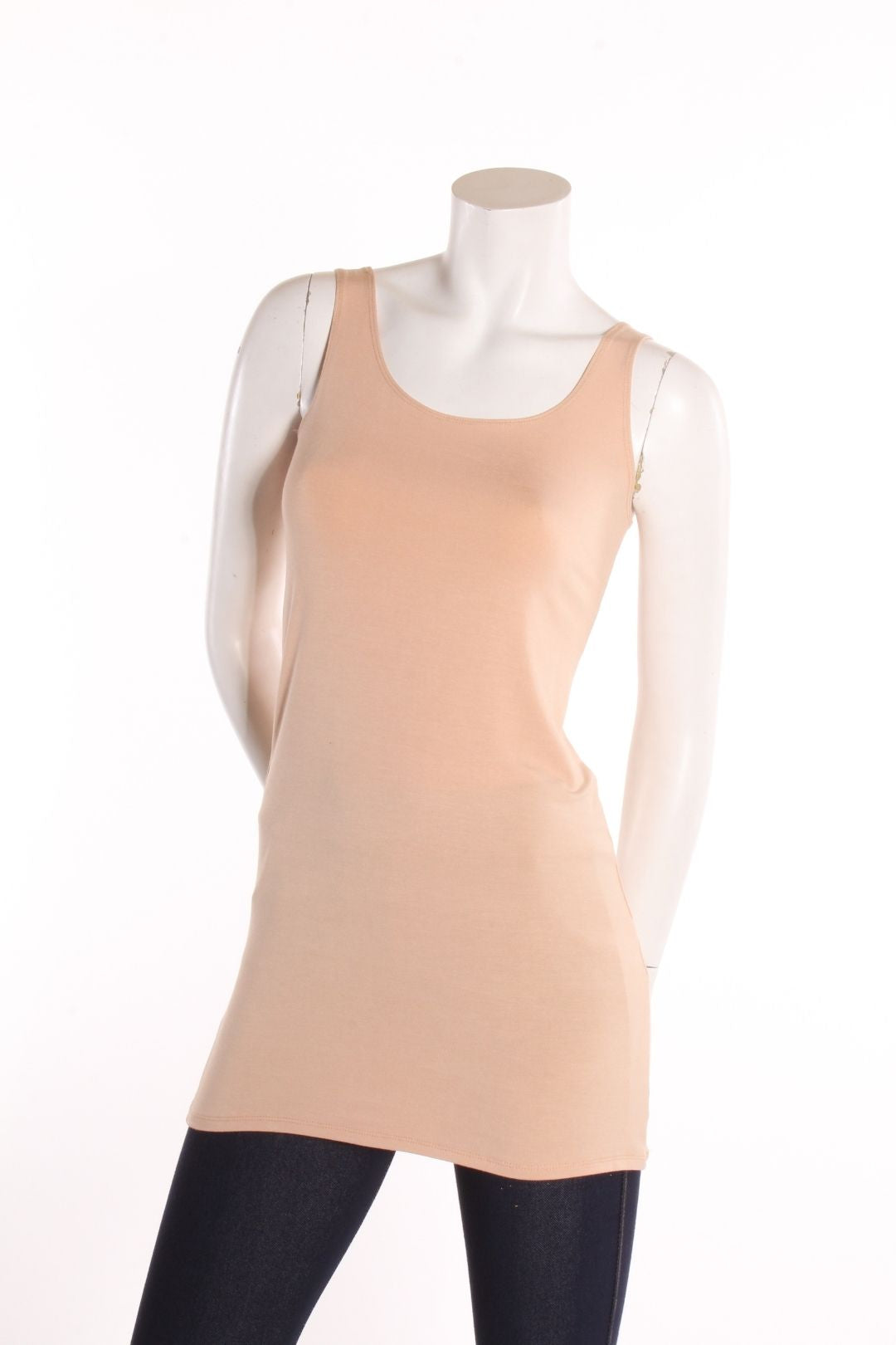 Camisole Rox longue- dos droit Beige Camisole by Eternal | Roxy Lama