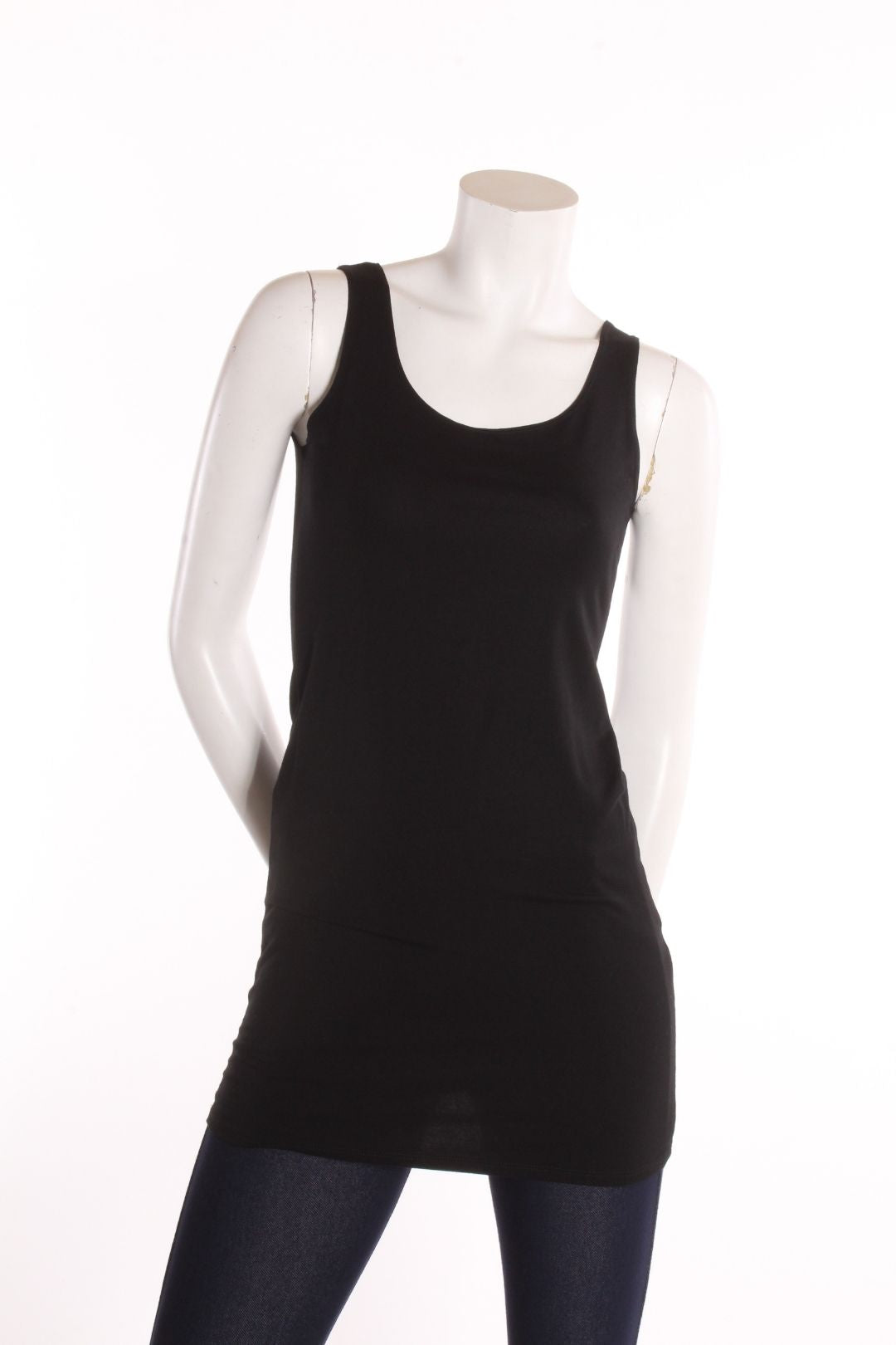 Camisole Rox longue- dos droit Noir Camisole by Eternal | Roxy Lama