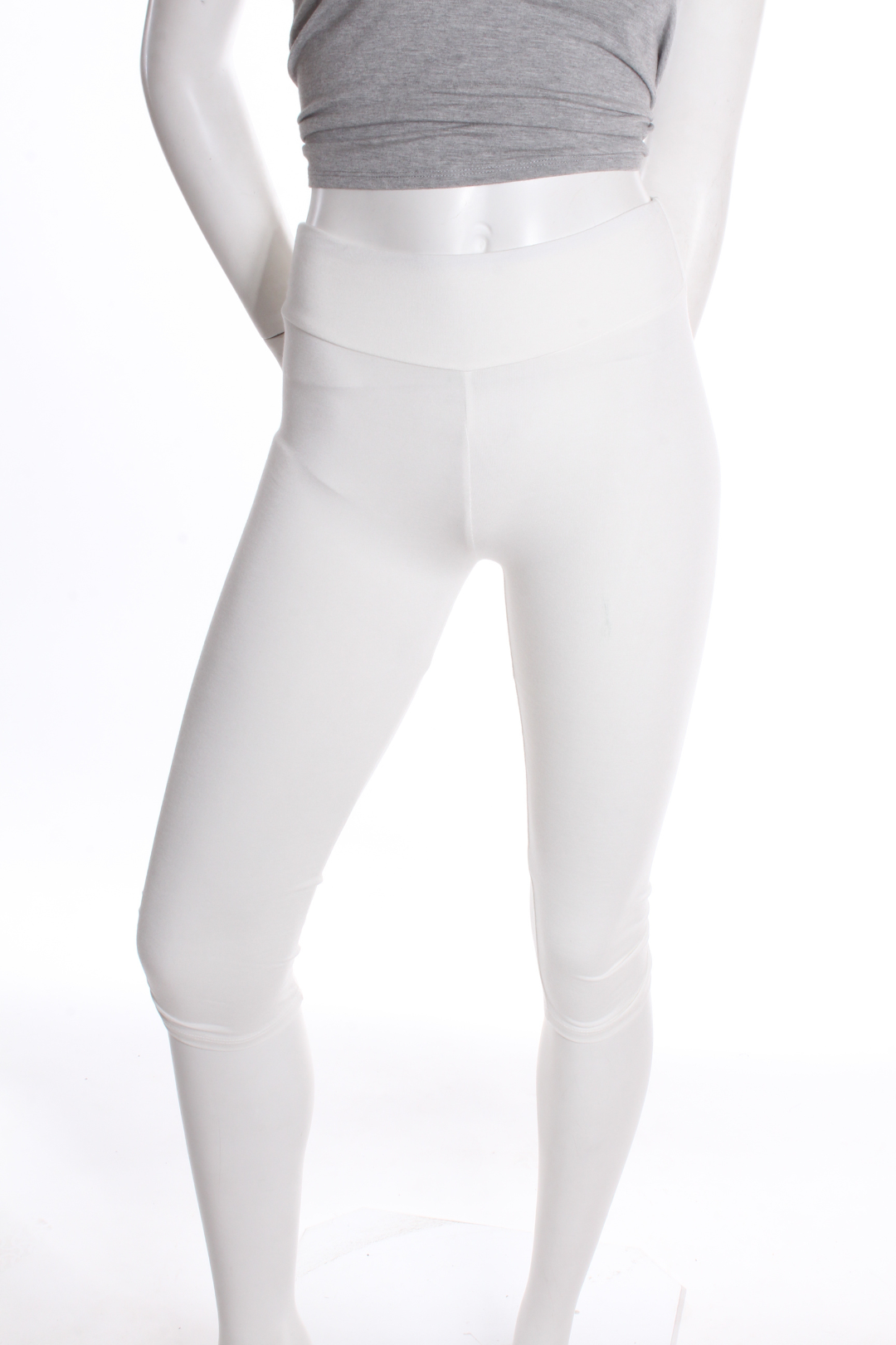 Legging 3/4 uni Sasha — Cheville plissée Legging by Riches | Roxy Lama