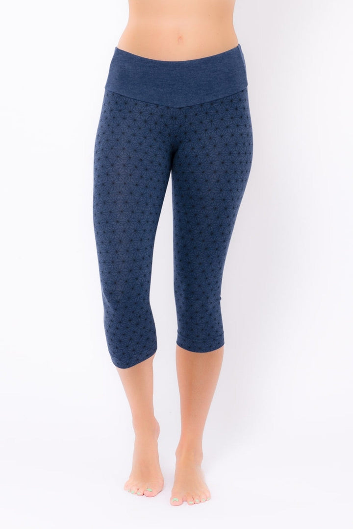 NOMADS HEMP WEAR Legging court Spectrum Bleu XS Legging by Nomads | Roxy Lama