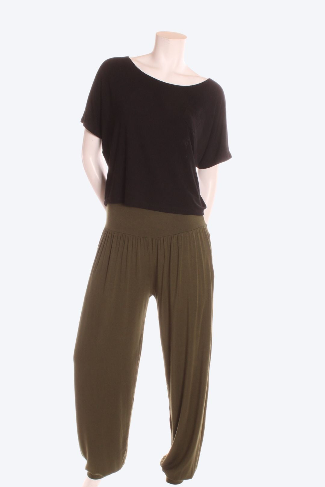 Pantalon ample Rox — Uni Army Pantalons by Riches | Roxy Lama