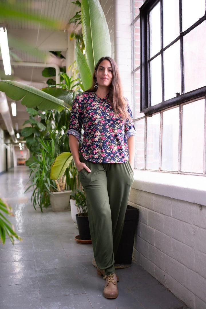 Pantalon ample Rox — Uni Pantalons by Riches | Roxy Lama