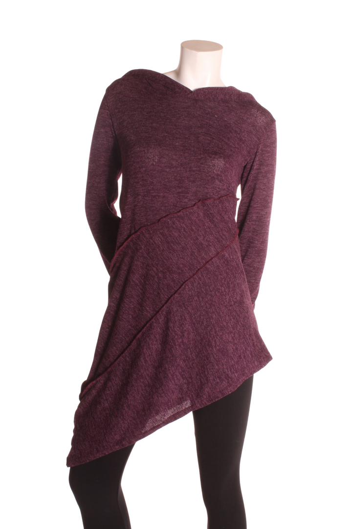 Robe Citadine avec coutures Bordeaux by Witchery | Roxy Lama