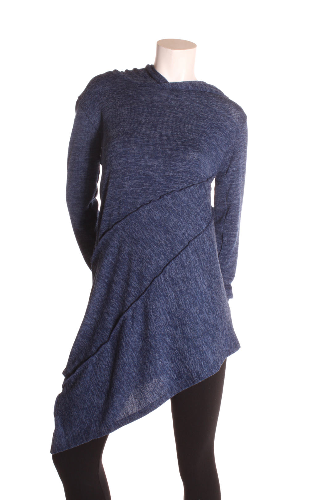 ROXY LAMA Robe acrylique avec coutures Marine by Witchery | Roxy Lama