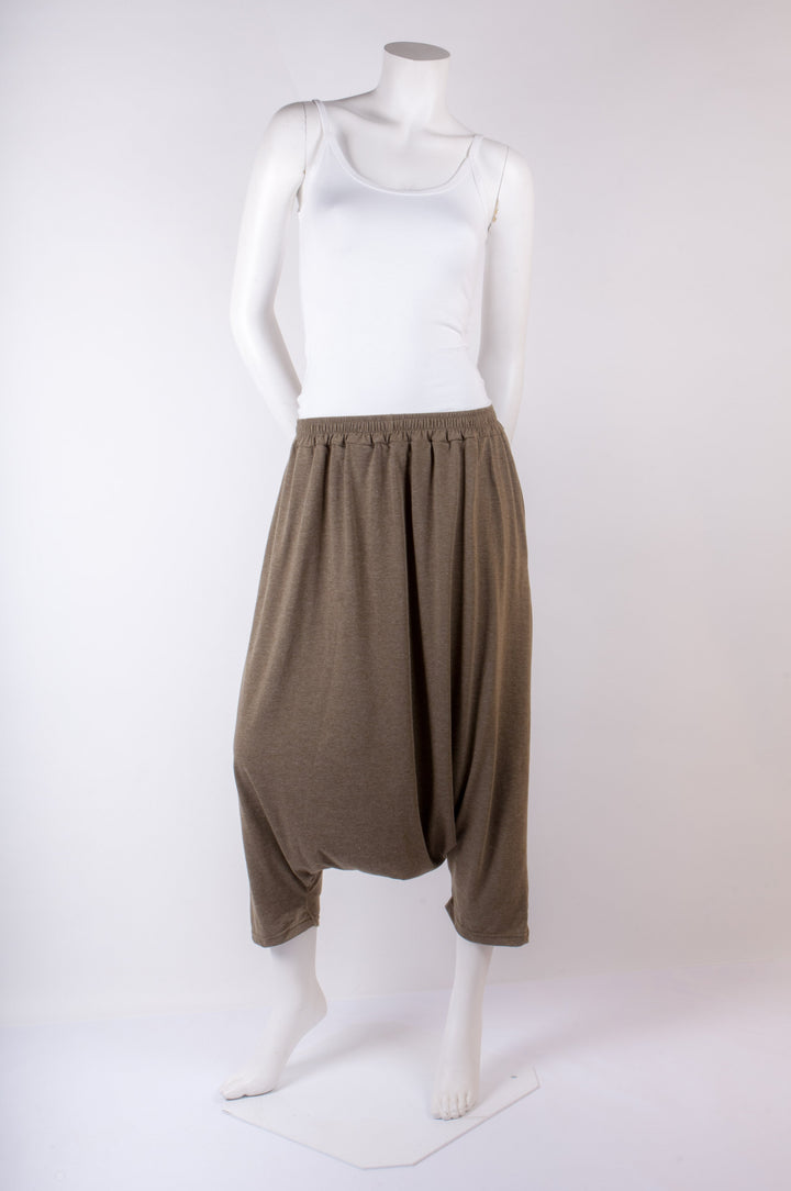 Sarouel Bajira mi-long Kaki chiné Sarouels by SPT | Roxy Lama