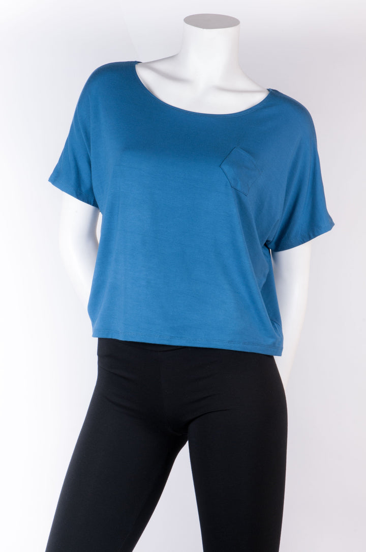 T-shirt Sofia Bleu T-shirts Femme by Eternal | Roxy Lama