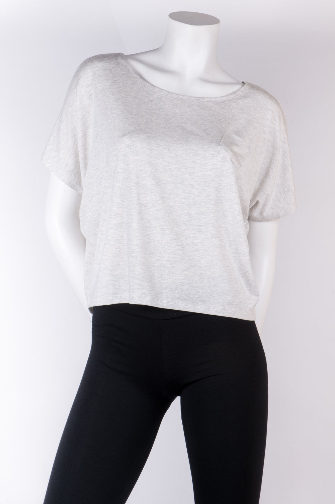 T-shirt Sofia Gris chiné T-shirts Femme by Eternal | Roxy Lama