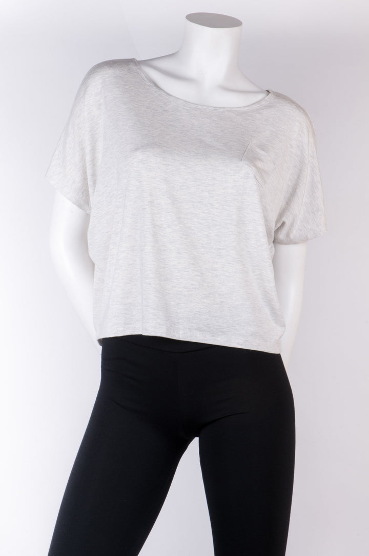 T-shirt Sofia Gris chiné T-shirts Femme by Eternal | Roxy Lama