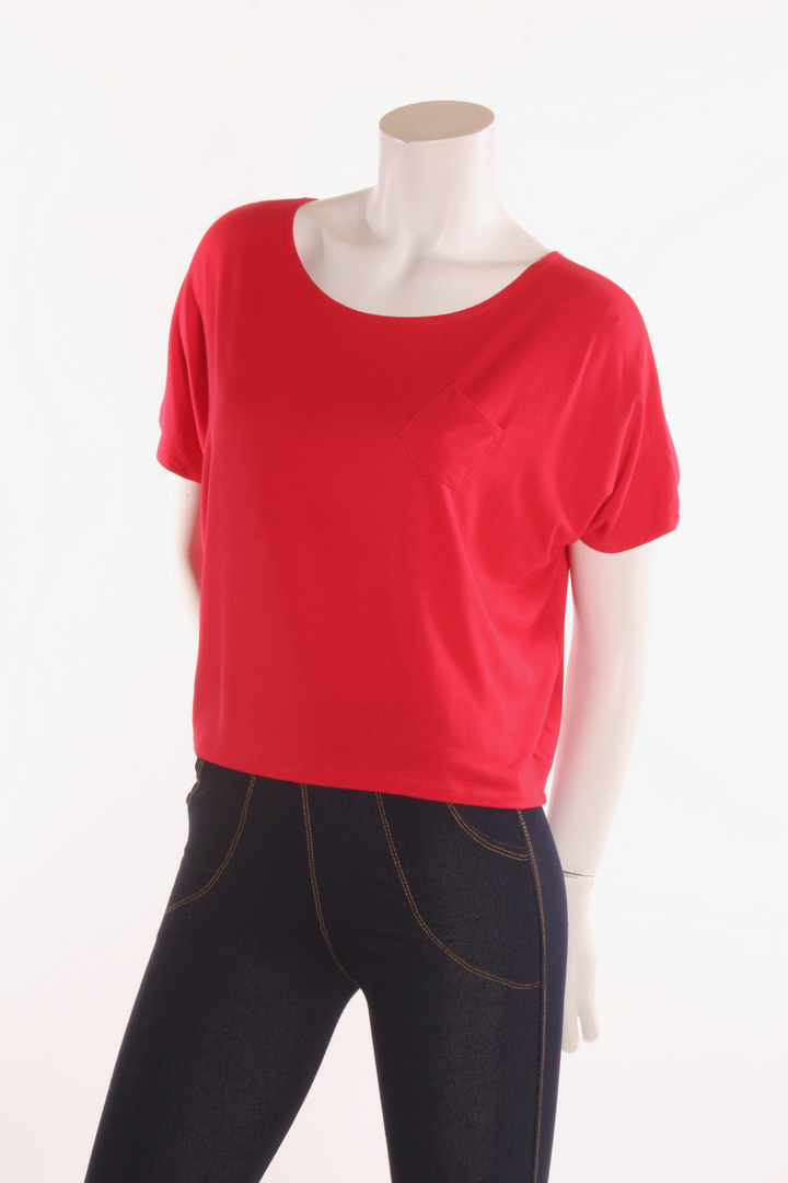 T-shirt Sofia Rouge T-shirts Femme by Eternal | Roxy Lama