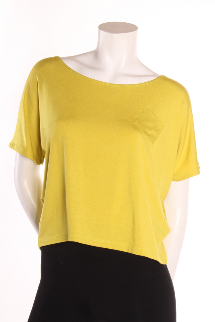 T-shirt Sofia Vert lime T-shirts Femme by Eternal | Roxy Lama