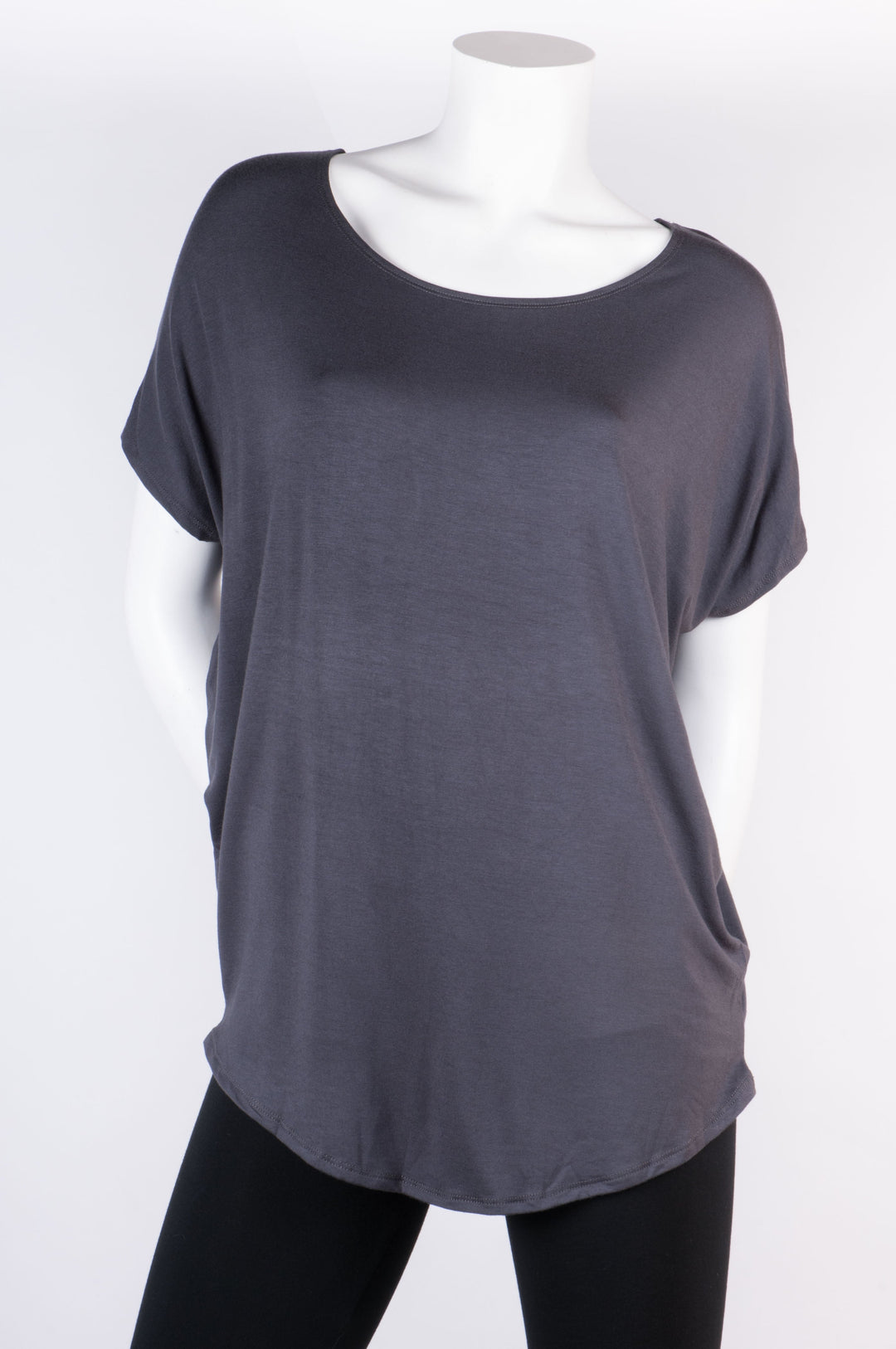 T-shirt Véro Charcoal T-shirts Femme by Eternal | Roxy Lama