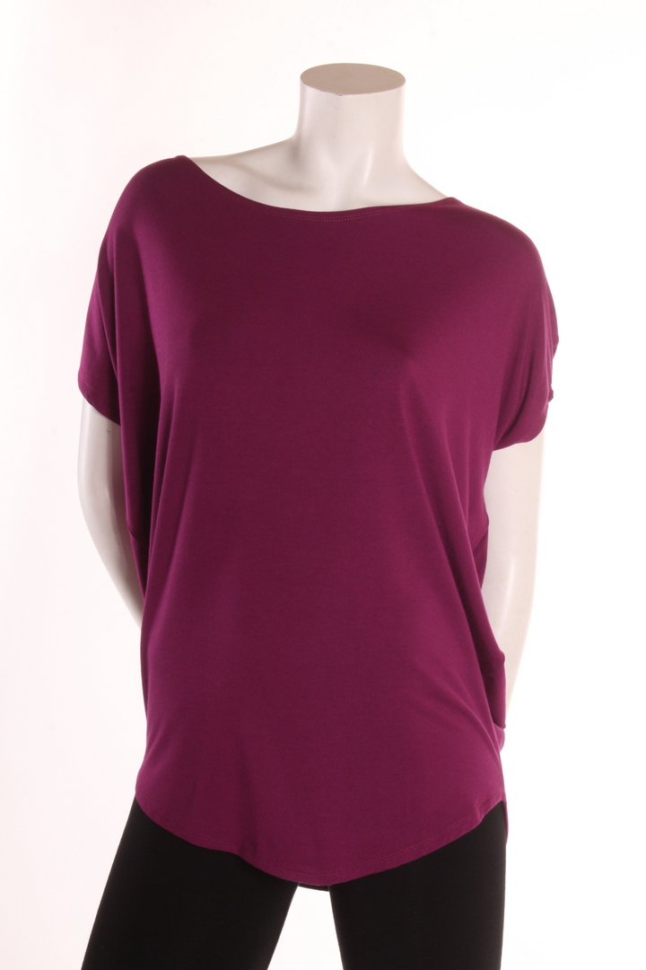 T-shirt Véro Magenta T-shirts Femme by Eternal | Roxy Lama