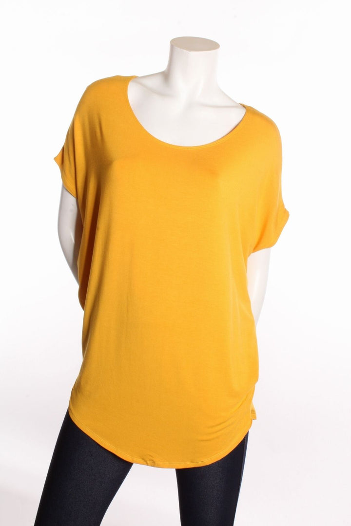 T-shirt Véro Moutarde T-shirts Femme by Eternal | Roxy Lama