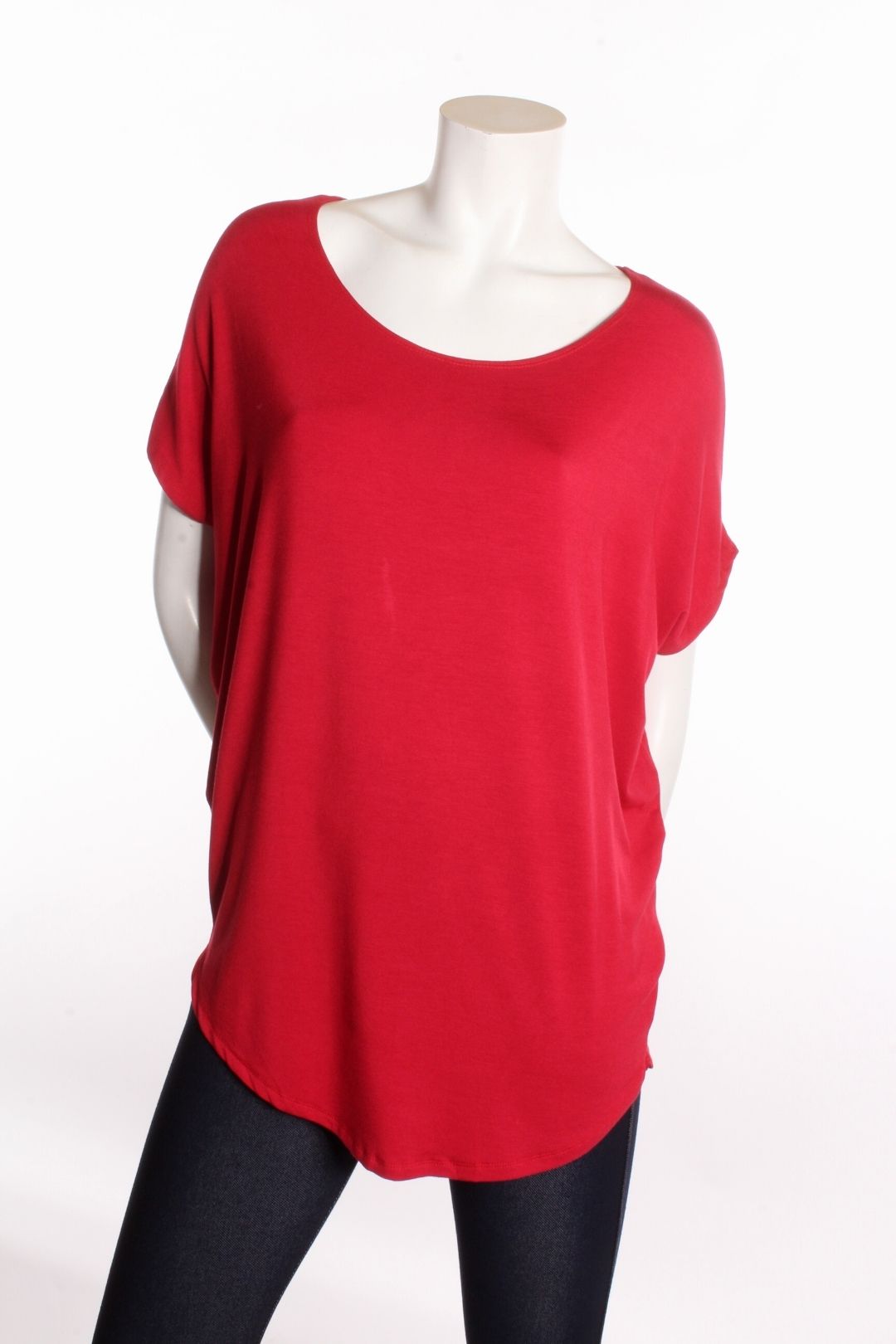 T-shirt Véro Rouge T-shirts Femme by Eternal | Roxy Lama