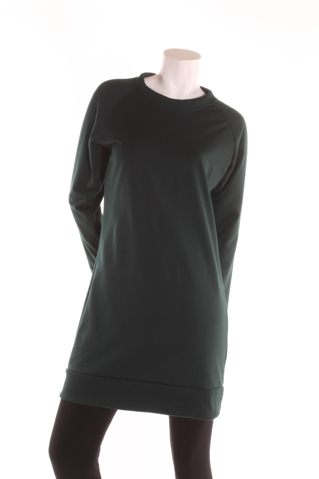 Tunique Longue style sweatshirt Vert Forêt S Tunique by Riches | Roxy Lama